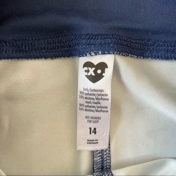 NWOT CX-J Justice Leggings, Size 14 - Picture 3 of 4